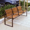 Newport wood Outdoor Bench AREA