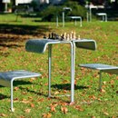 Atelier Alinea La chaise BASILEA Bancs avec tables Mobilier urbain