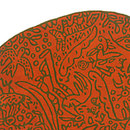 Bichos y flores Orange Nanimarquina