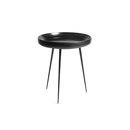 mater Bowl table black Espace d'attente / Lounge Tables