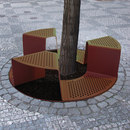 mmcité sinus Tree guard Arredo urbano Panche da esterno Verde urbano