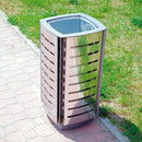 diagonal Litter bin mmcité