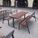 mmcité vera Park bench Bench with table Street furnishings