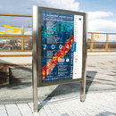 mmcité c-light Information showcase Advertising / Information systems Street furnishings
