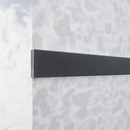 Wood & Washi Metal Ribs | black diagonal