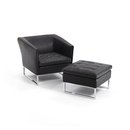 Giulio Marelli Dama Armchair I Pouf Lounge area / Waiting room Relaxing Seating