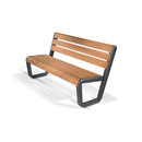LAB23 Eco Bench Wood Aussensitzbänke