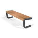 LAB23 Eco Bench Wood Aussensitzbänke