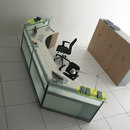 Ofita XENON Counter Office Office: Team desks / group desks Reception / Entrance area