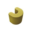 DVO Twin Tondo Lounge: Poufs / Hocker Loungebereich / Wartebereich Stühle / Hocker / Bänke Wohnzimmer: Polsterhocker / Sitzsäcke