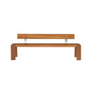 Viteo Solo Bench with Backrest Garden seating