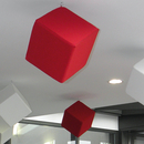 AOS Acoustic elements acoustic cube Acoustic solutions Outdoor chairs Room acoustics Suspended systems