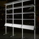 nonuform Exilis Freestanding System Libraries Storage / Filing Storage / Shelving