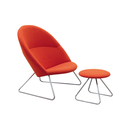 onecollection Dennie Chair with Footstool