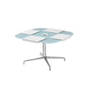 Coalesse SW_1 Low Conference Table Square Besprechung: Einzeltische Büro- / Konferenztische Konferenz / Seminar / Besprechung Konferenz: Einzeltische