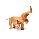 David Weeks Studio Hattie the Wooden Elephant Children's toys