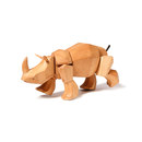 David Weeks Studio Simus the Wooden Rhinoceros Children's toys