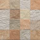 Oset Fosil arpa Azulejos de pared Cerámica