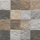Oset Fosil terek Azulejos de pared Cerámica