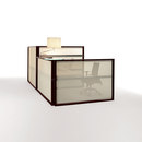 ARIDI Aire Table & Screen Raumtrennung Schreibtische