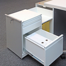 SARA Ausziehbarer Sideboard-Caddy Office Office: Pedestals