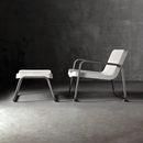 Time Out armchair and stool Serralunga