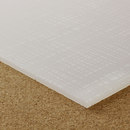 selected by Materials Council Translucent cast acrylic sheet, textured Plastique