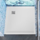 FIORA Enmarcado Cuadangular Shower trays