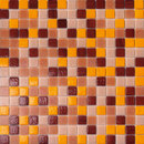 Mosaico+ Cromie Arancio Mosaici per pareti Vetro Vetro: mosaici