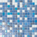 Mosaico+ Cromie Azzurro Mosaici per pareti Vetro Vetro: mosaici