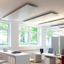 Strähle System 7300 Deckenabsorber Acoustic solutions Ceiling panels Ceiling systems Outdoor chairs Room acoustics