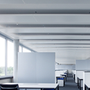 Strähle System 7300 Deckenabsorber Acoustic solutions Ceiling panels Ceiling systems Outdoor chairs Room acoustics