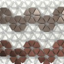 Mosaico+ Dialoghi Erone op.4 Glass Glass: mosaics Metal Wall mosaics