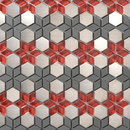 Mosaico+ Dialoghi Radiante op.5 Glass Glass: mosaics Metal Metal: mosaics Natural stone Wall mosaics