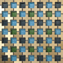 Mosaico+ Dialoghi Positivo op.5 Glass Glass: mosaics Metal Metal: mosaics Wall mosaics