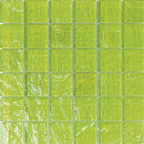 Mosaico+ Onde 48x48 Verde Q Glass Glass: mosaics Wall mosaics