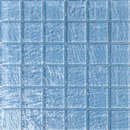 Mosaico+ Onde 48x48 Azzurro Q Glass Glass: mosaics Wall mosaics