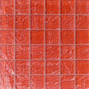 Mosaico+ Onde 48x48 Rosso Q Mosaicos de pared Vidrio Vidrio: mosaicos