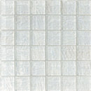 Mosaico+ Onde 48x48 Biancopuro Q Glass Glass: mosaics Wall mosaics
