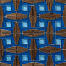 Mosaico+ Dialoghi Agile op.1 Madera Madera: Mosaicos Mosaicos de pared Vidrio Vidrio: mosaicos