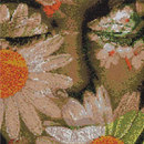 Mosaico+ Studio Double Visions Daisy Dream Glass Glass: mosaics Wall mosaics