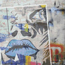 Mosaico+ Studio Popster Blue Manga Glass Glass: mosaics Wall mosaics