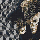 Mosaico+ Studio Carneval Black Swan Glass Glass: mosaics Wall mosaics