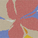 Mosaico+ Studio Flowers Fiore Pop A Glass Glass: mosaics Wall mosaics