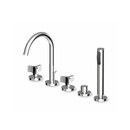 Zucchetti Fullly Round ZFR5474 Rubinetteria per vasca