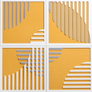 Friends of Wilson Flux Akustikplatten / -systeme Raumakustik Wandbilder / Wall Art Wandbilder/Bildflächen Wandpaneele Wohn- / Büroaccessoires