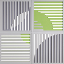 Friends of Wilson Flux Akustikplatten / -systeme Raumakustik Wandbilder / Wall Art Wandbilder/Bildflächen Wandpaneele Wohn- / Büroaccessoires