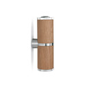 less'n'more athene 2er Wandstrahler Holz LED-Leuchten Wandanbauleuchten
