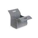 greybax Little Porter Felt Carry Box Accessoires d'habitat / de bureau