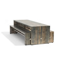 Blå Station Ping-Pong Dining room: Table and bench Outdoor table and bench